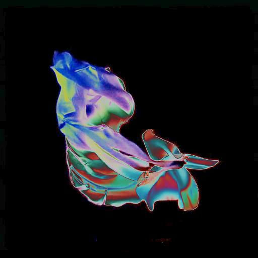 Folded Figure with Flower (4/4)