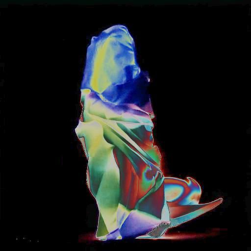 Folded Figure with Flower